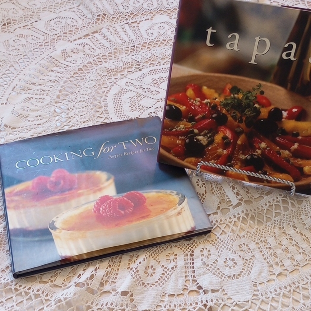 Cooking for Two and Tapas Recipe Book Set